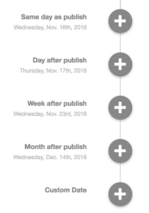Options for scheduling in CoSchedule