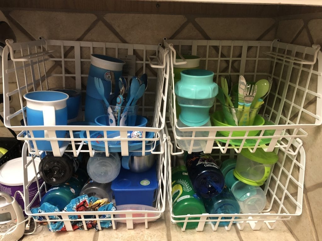 The color organization also looks kind of pretty when separated into bins.