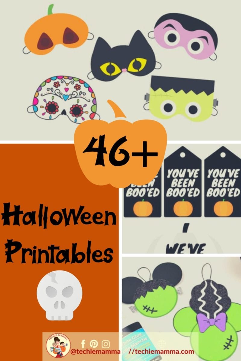 Halloween Fun with Printables and Crafts | Techie Mamma