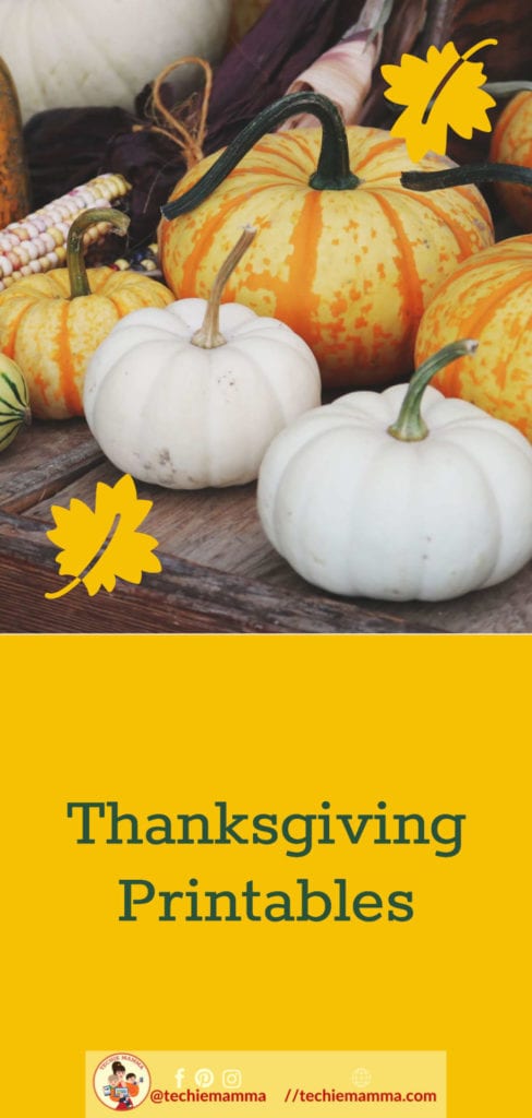 Thanksgiving Printables