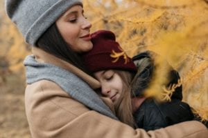 family, mom, daughter