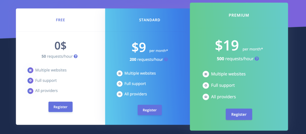 StockPack pricing ranges from free to $19 / month